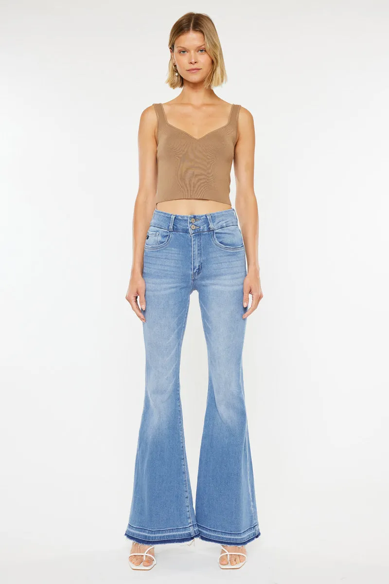 Cinthia Ultra High Rise Super Flare Jeans