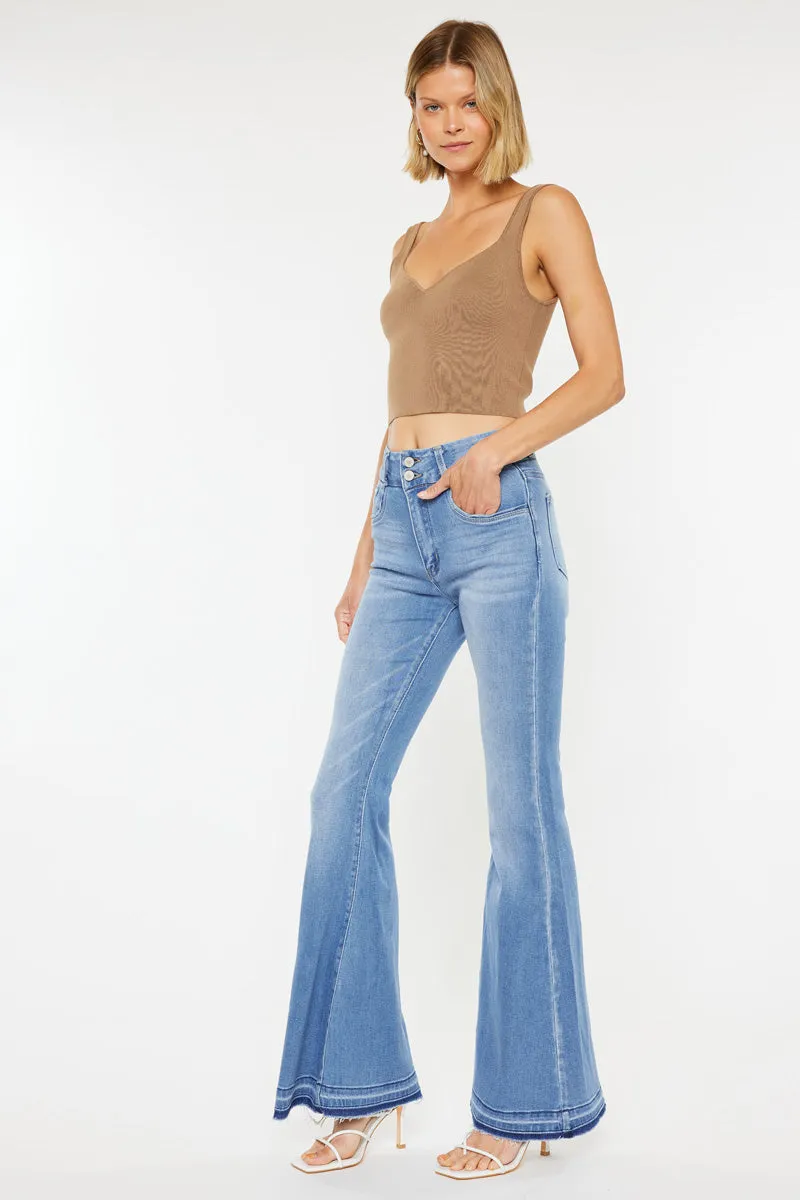 Cinthia Ultra High Rise Super Flare Jeans