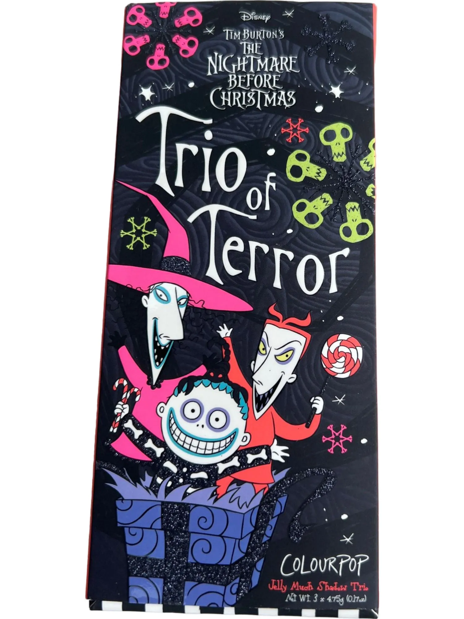 ColourPop Trio of Terror Jelly Much Shadow Trio