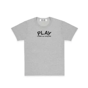 Comme des Garcons PLAY Chest Alphabet Back Love Tee