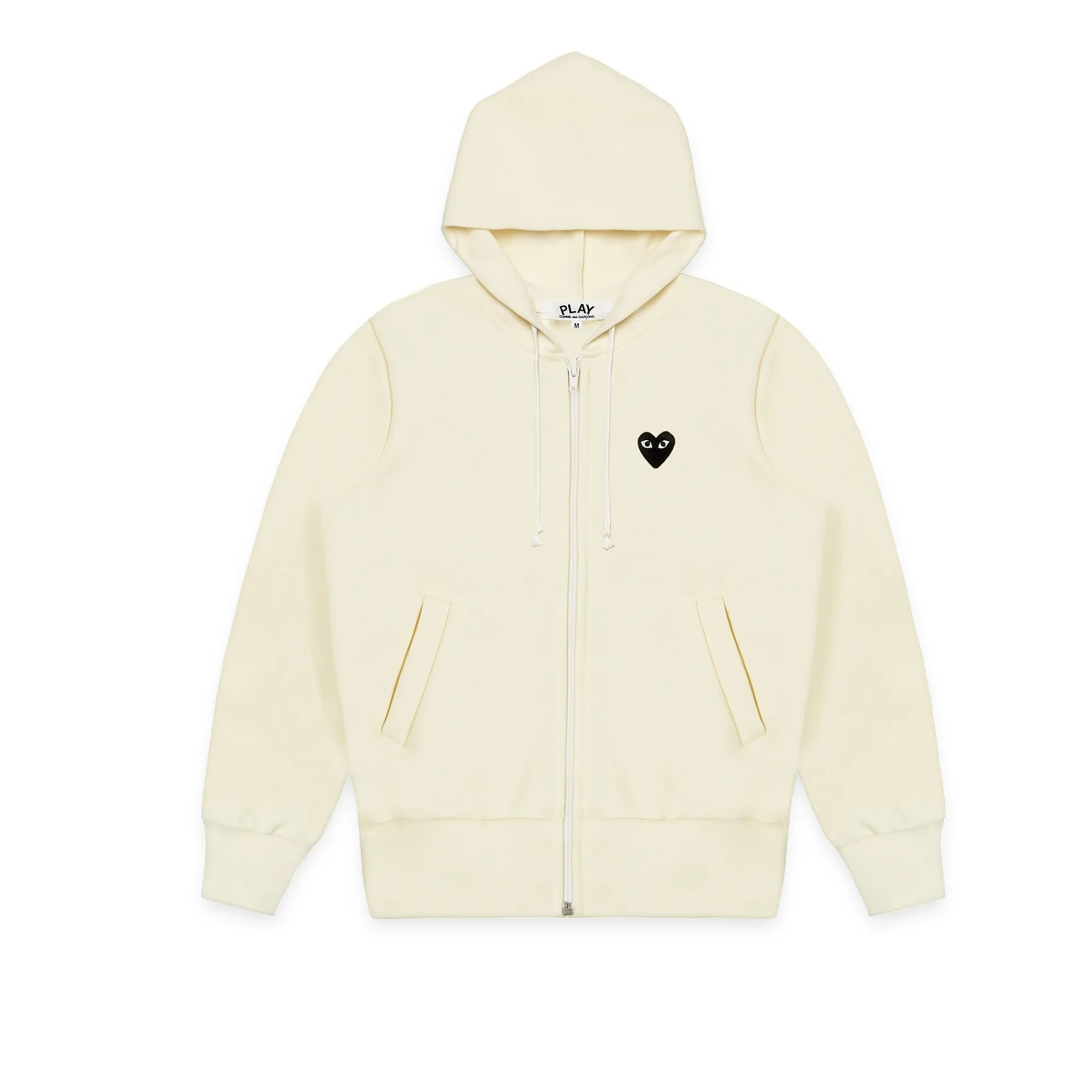 Comme des Garcons PLAY Mens Zip-Up Hoodie