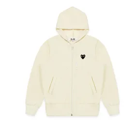 Comme des Garcons PLAY Mens Zip-Up Hoodie