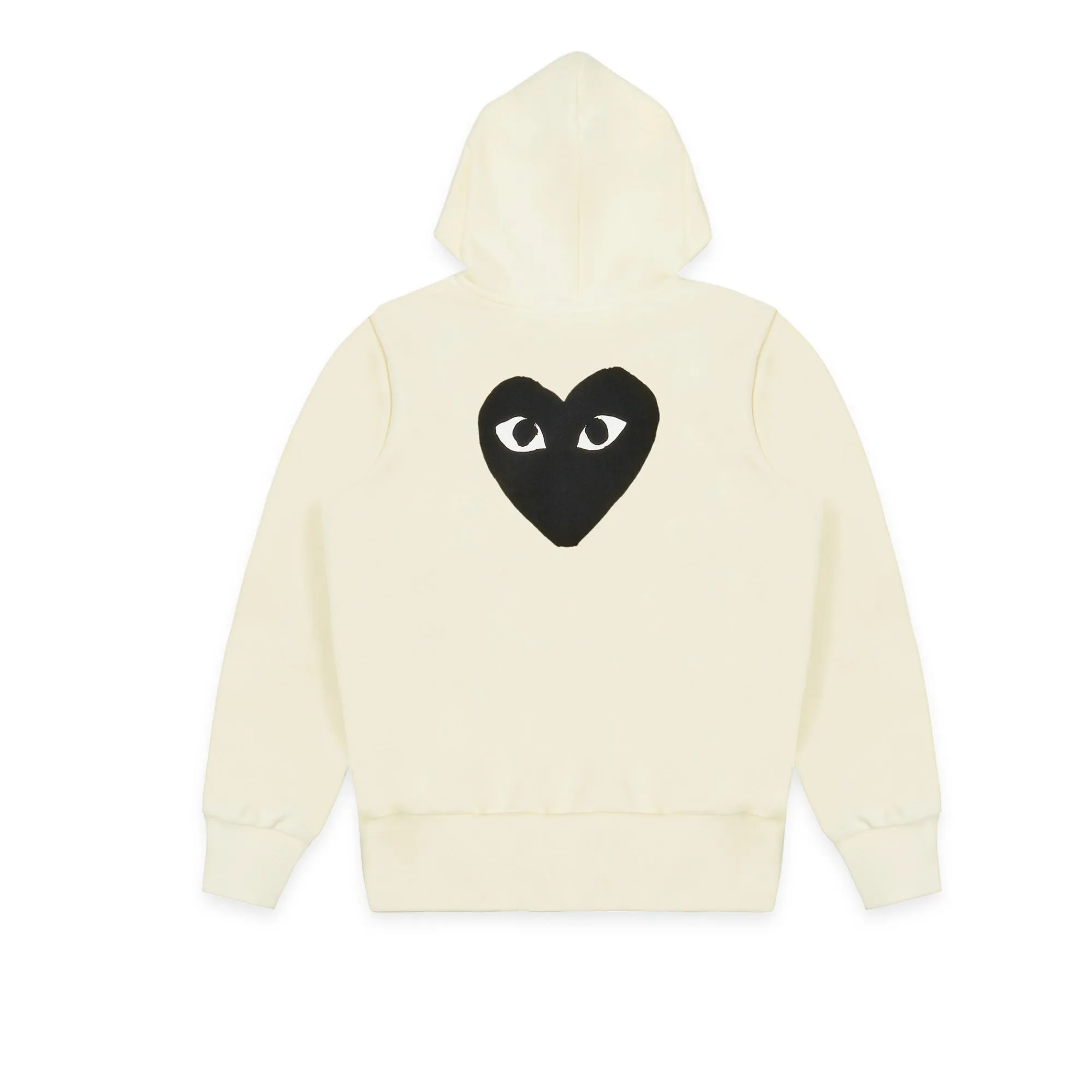 Comme des Garcons PLAY Mens Zip-Up Hoodie