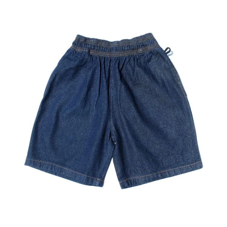 Cookman Chef Short Pants - Denim : Navy