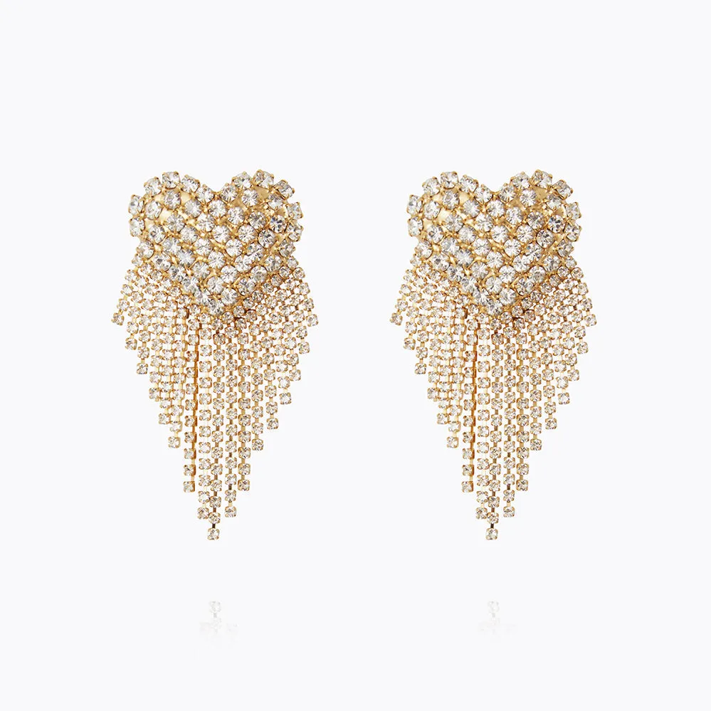 Cordelia Earrings / Crystal