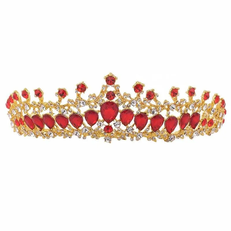 Crystal Baroque Luxury Wedding & Prom Queen Crown