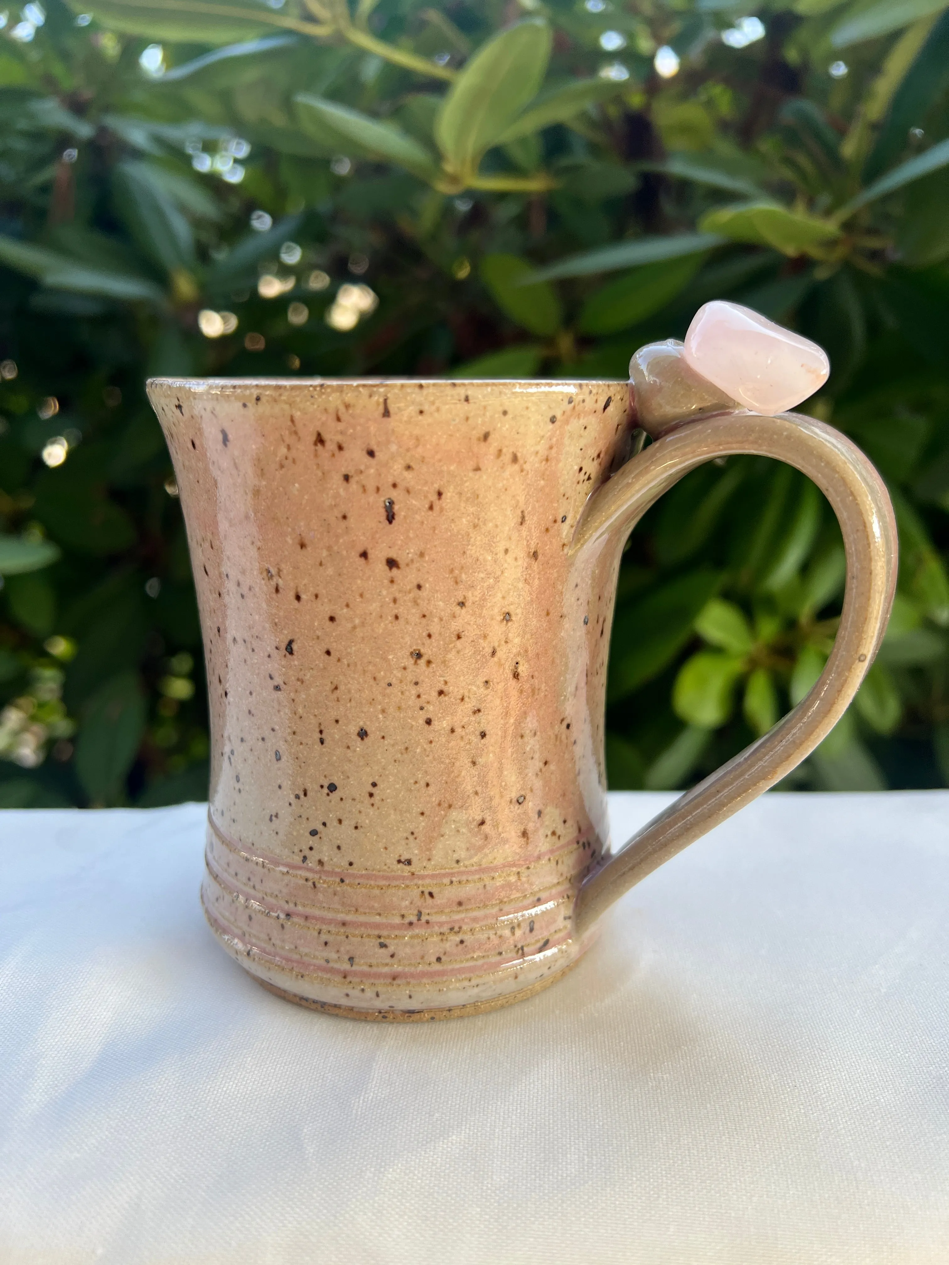 Crystal Pottery Mug