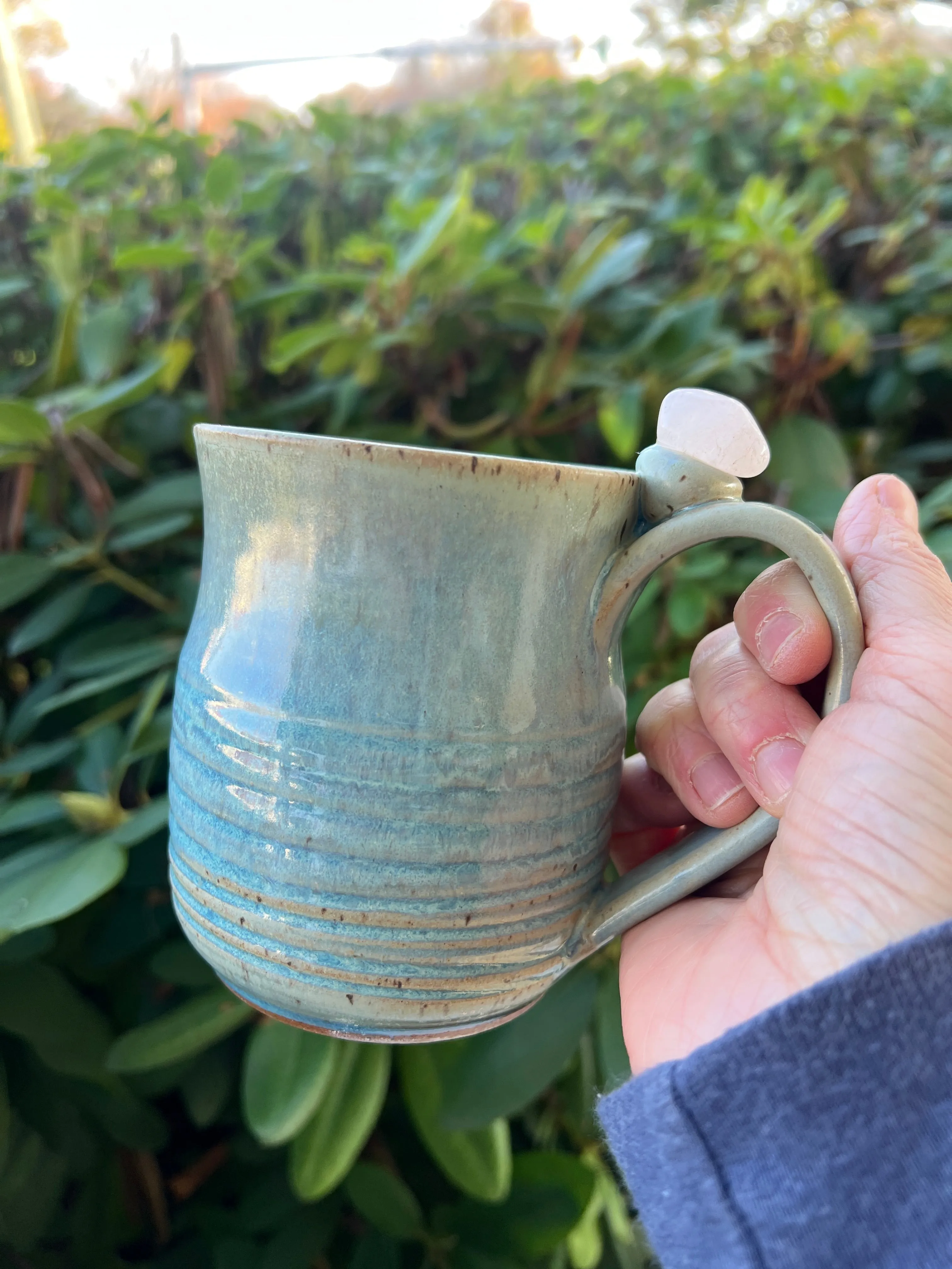 Crystal Pottery Mug