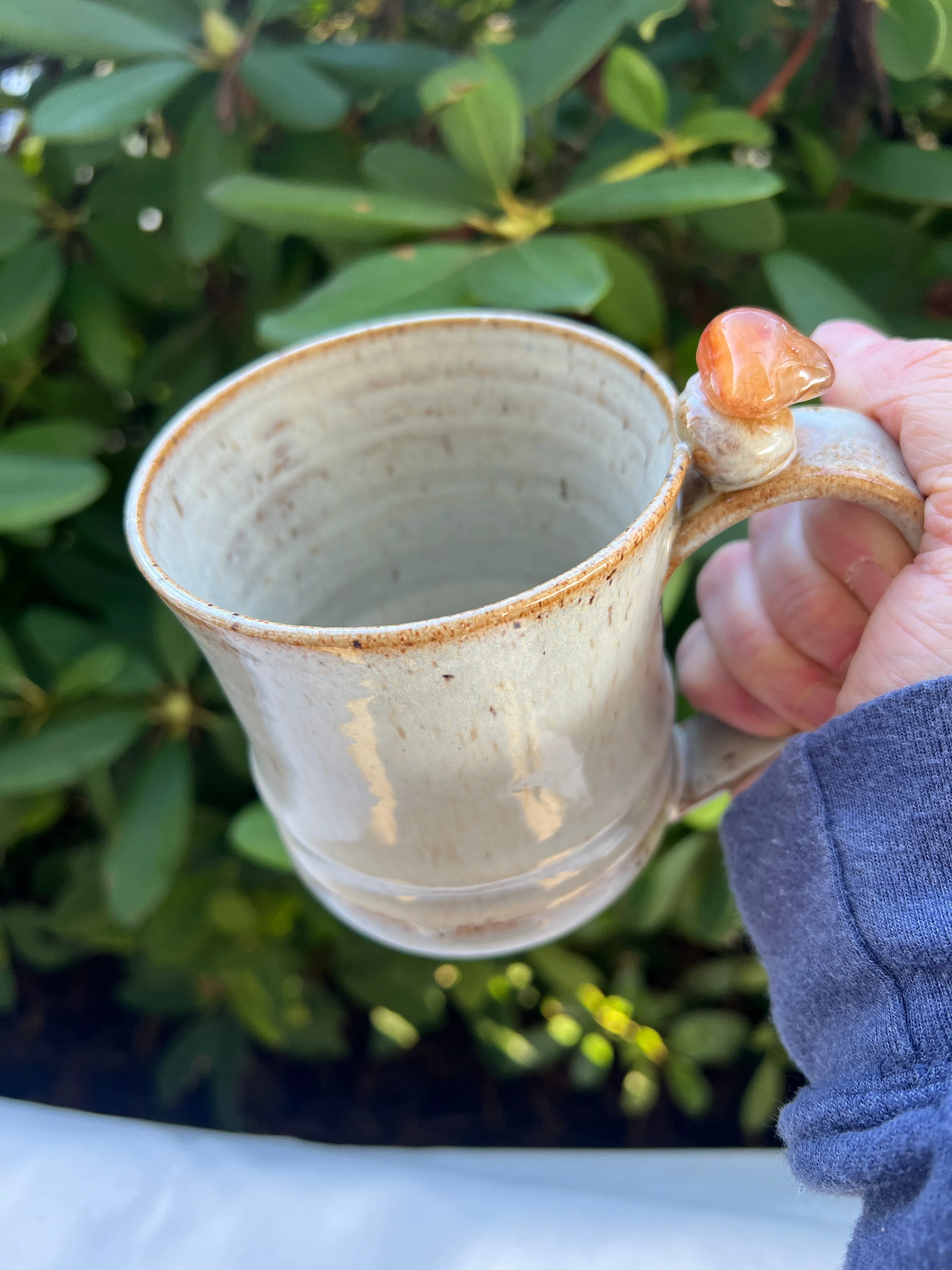 Crystal Pottery Mug