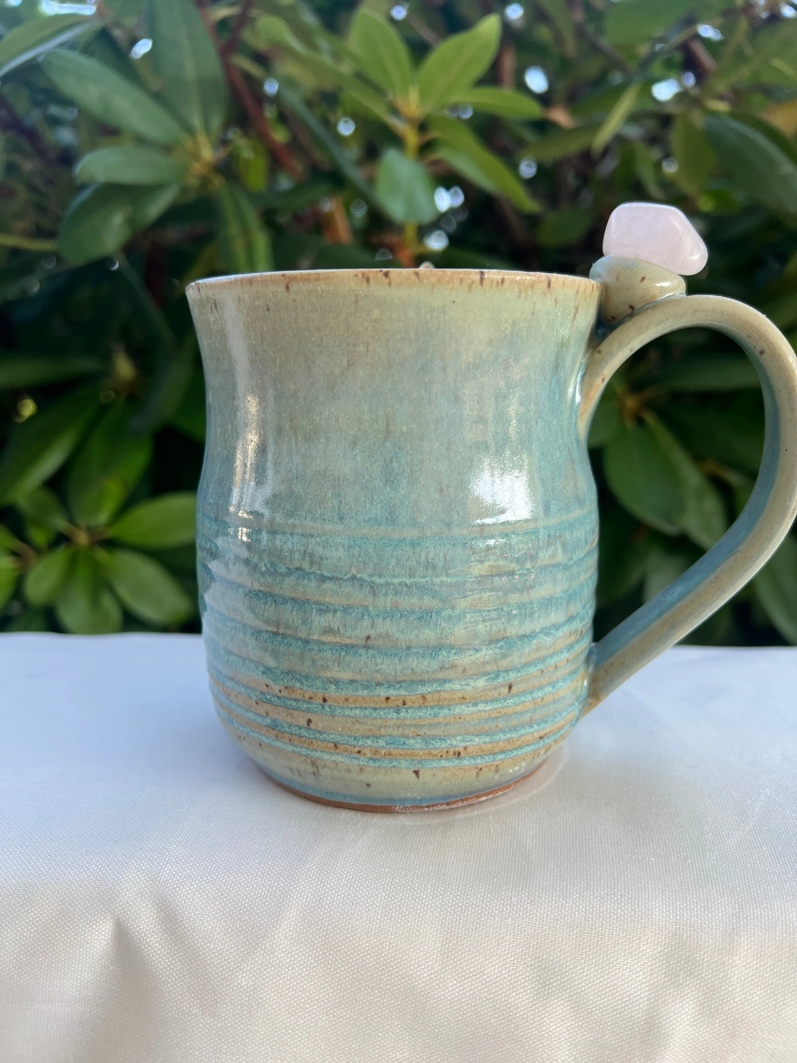 Crystal Pottery Mug