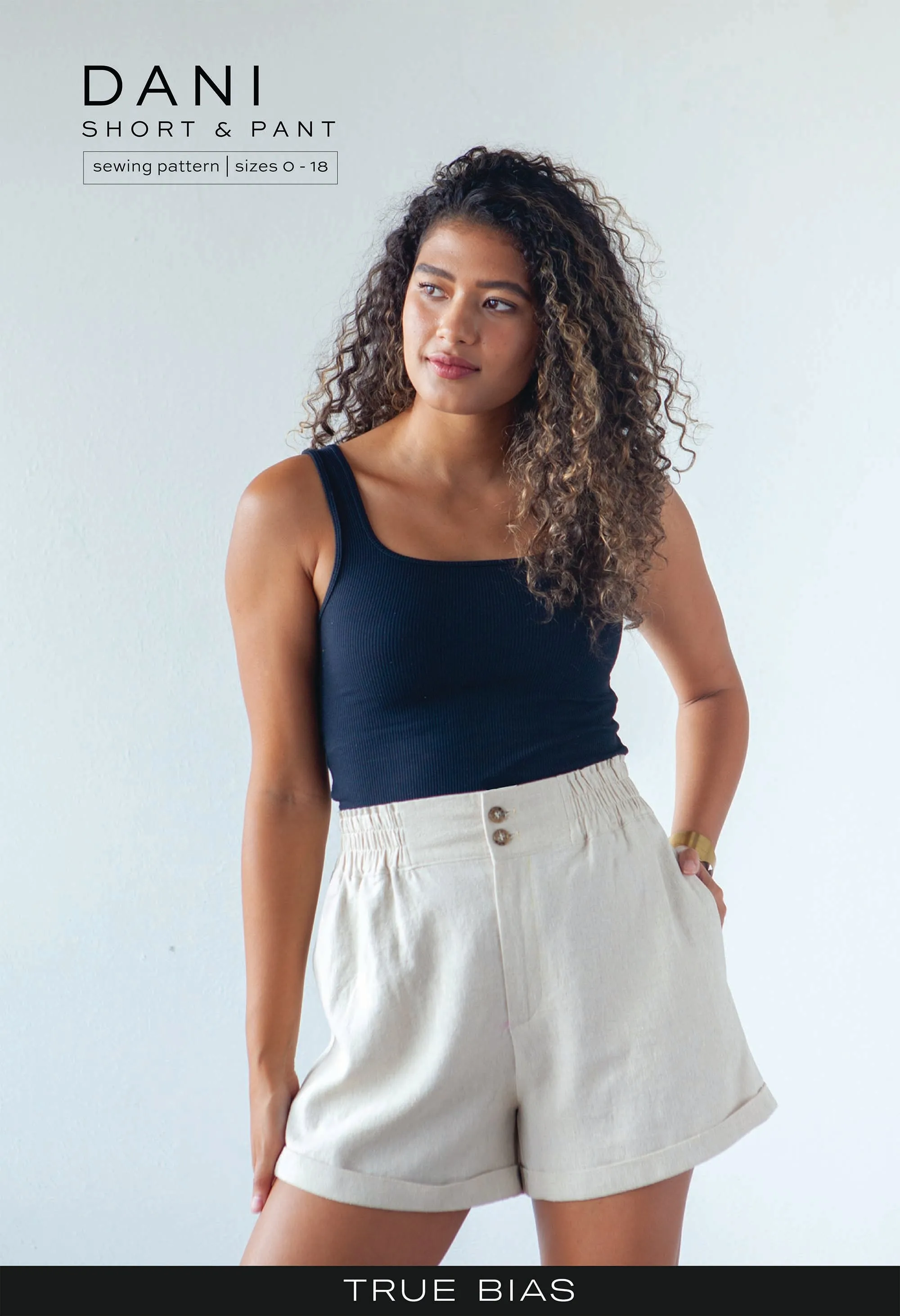 Dani Short & Pant | Sz 0-18 | Sewing Pattern by True Bias