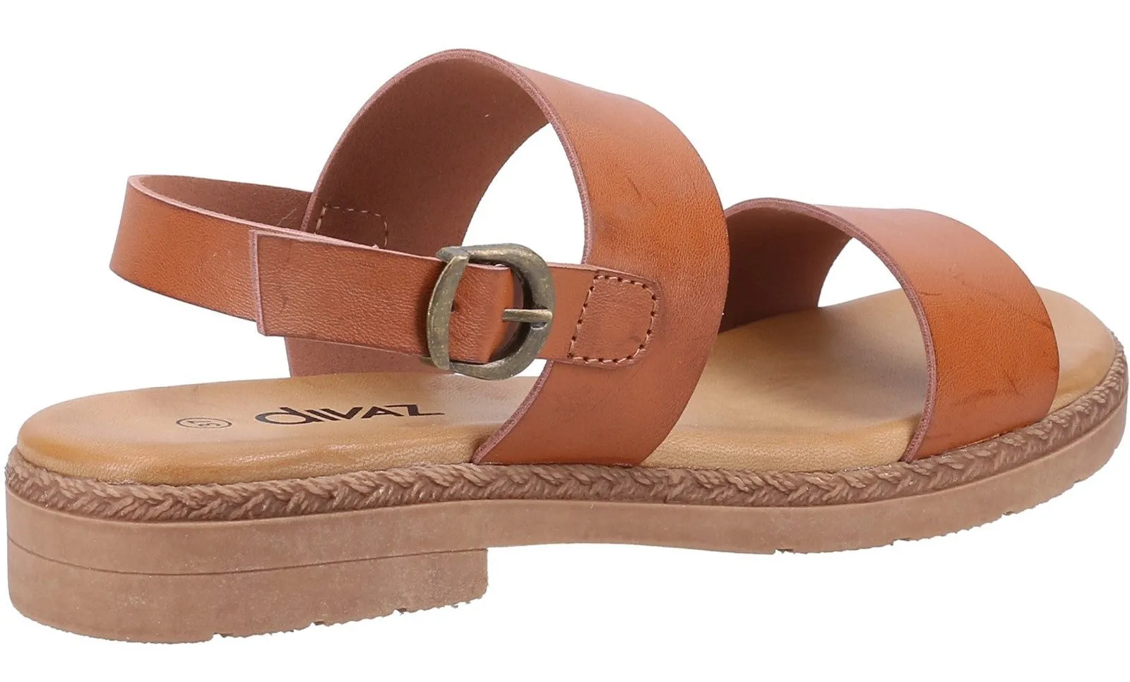 Divaz Mia Womens Buckle Fastening Sandal