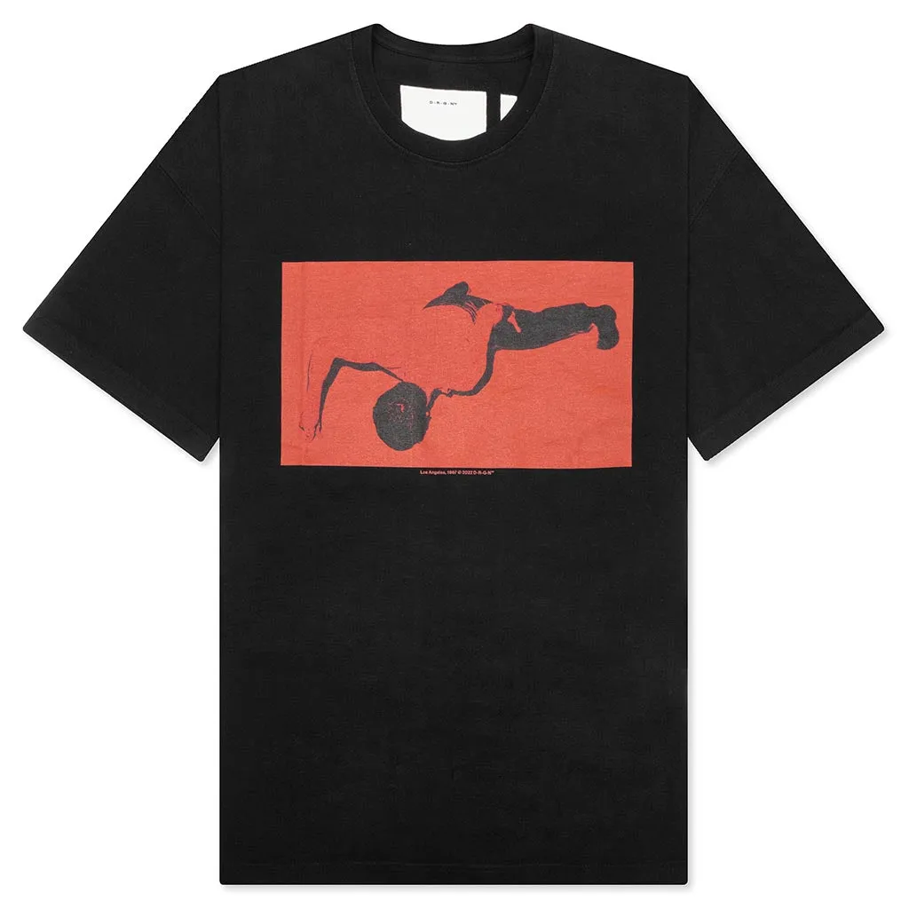 Drgn 2 Fingers S/S Tee - Black