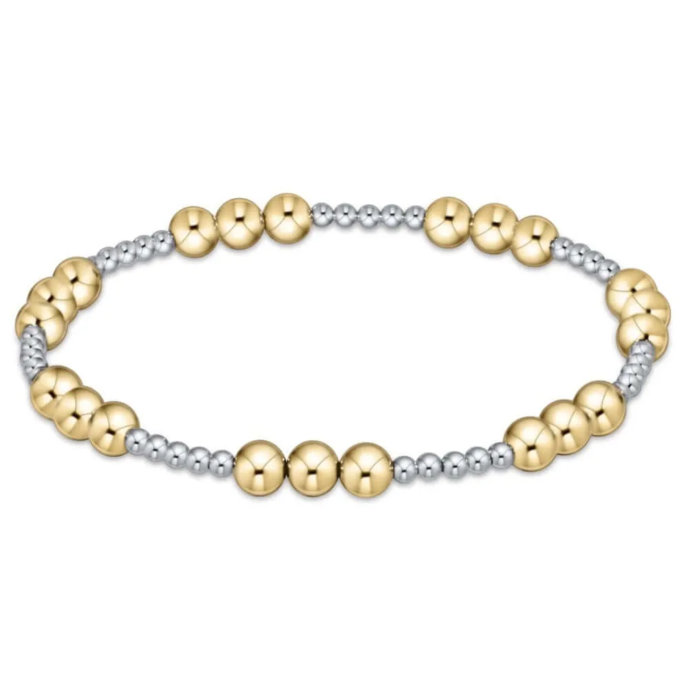 E Newton Extends 5mm Joy Mixed Metals Classic Bracelet