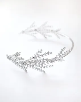 Eden Leaf Rhinestones Hairpiece