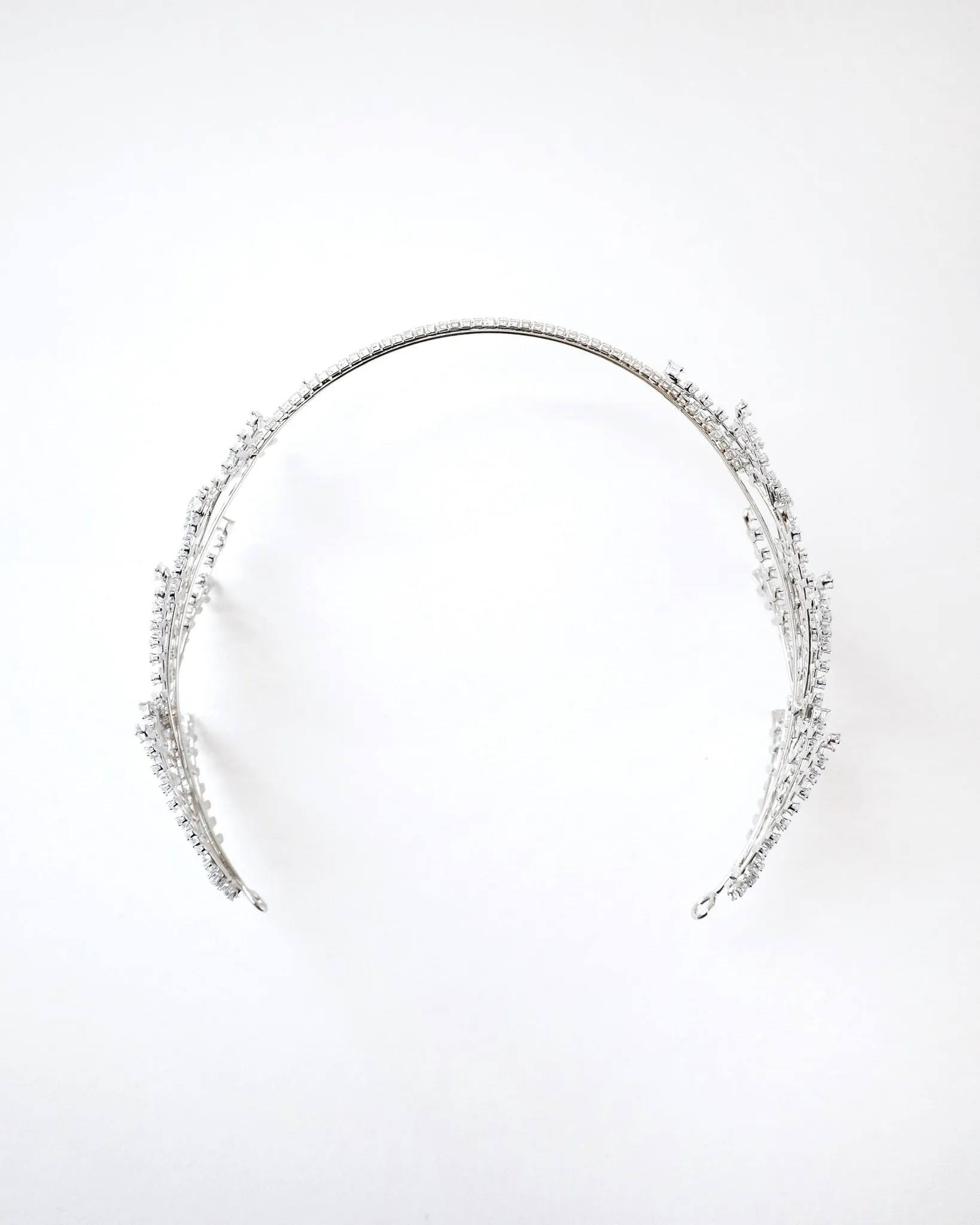 Eden Leaf Rhinestones Hairpiece