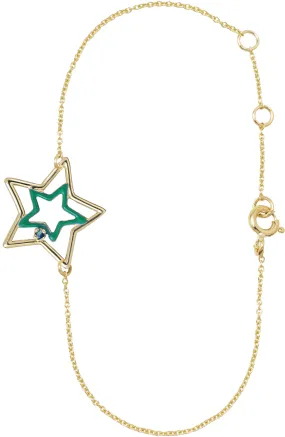 ESTRELLA ENAMEL ZAFIRO AZUL BRACELET