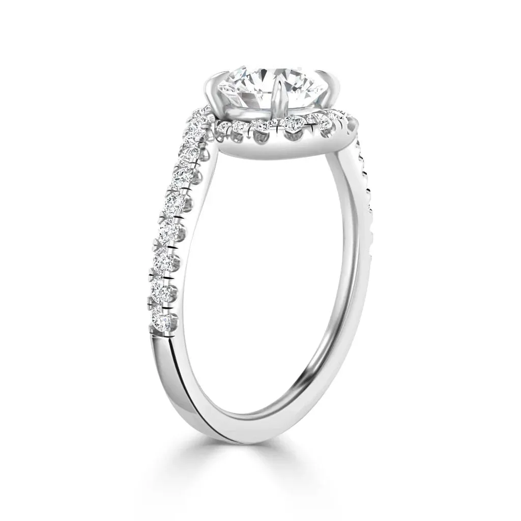 Evelyn - 18ct White Gold - Round