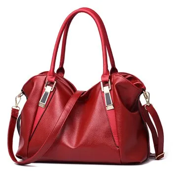 Fashion Leather Tote Bag, Shoulder Bag and Handbag