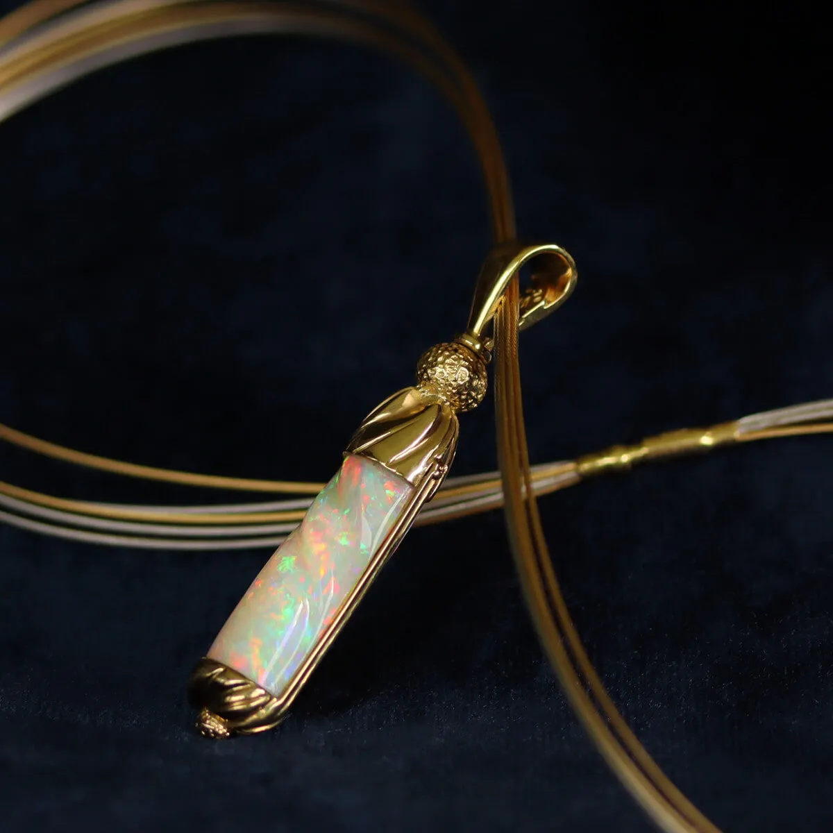 Fossil Opal Necklace