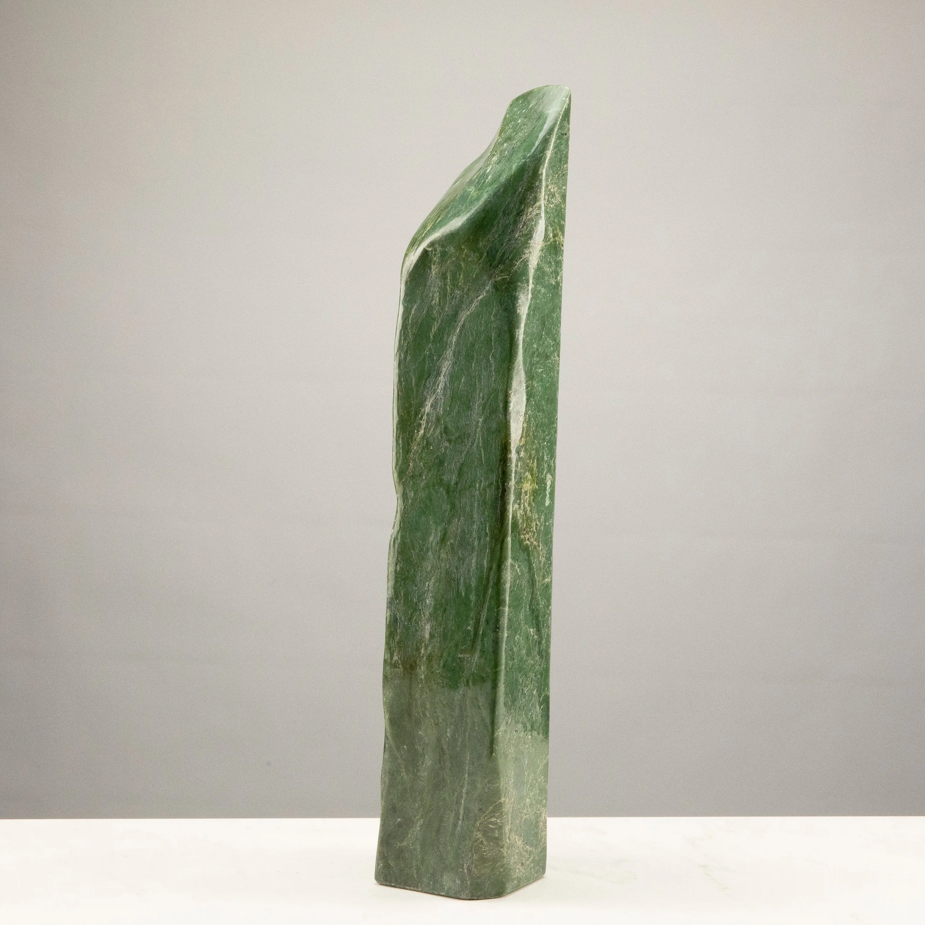 Freeform Nephrite Jade Tower from Afghanistan - 25 / 37 lbs