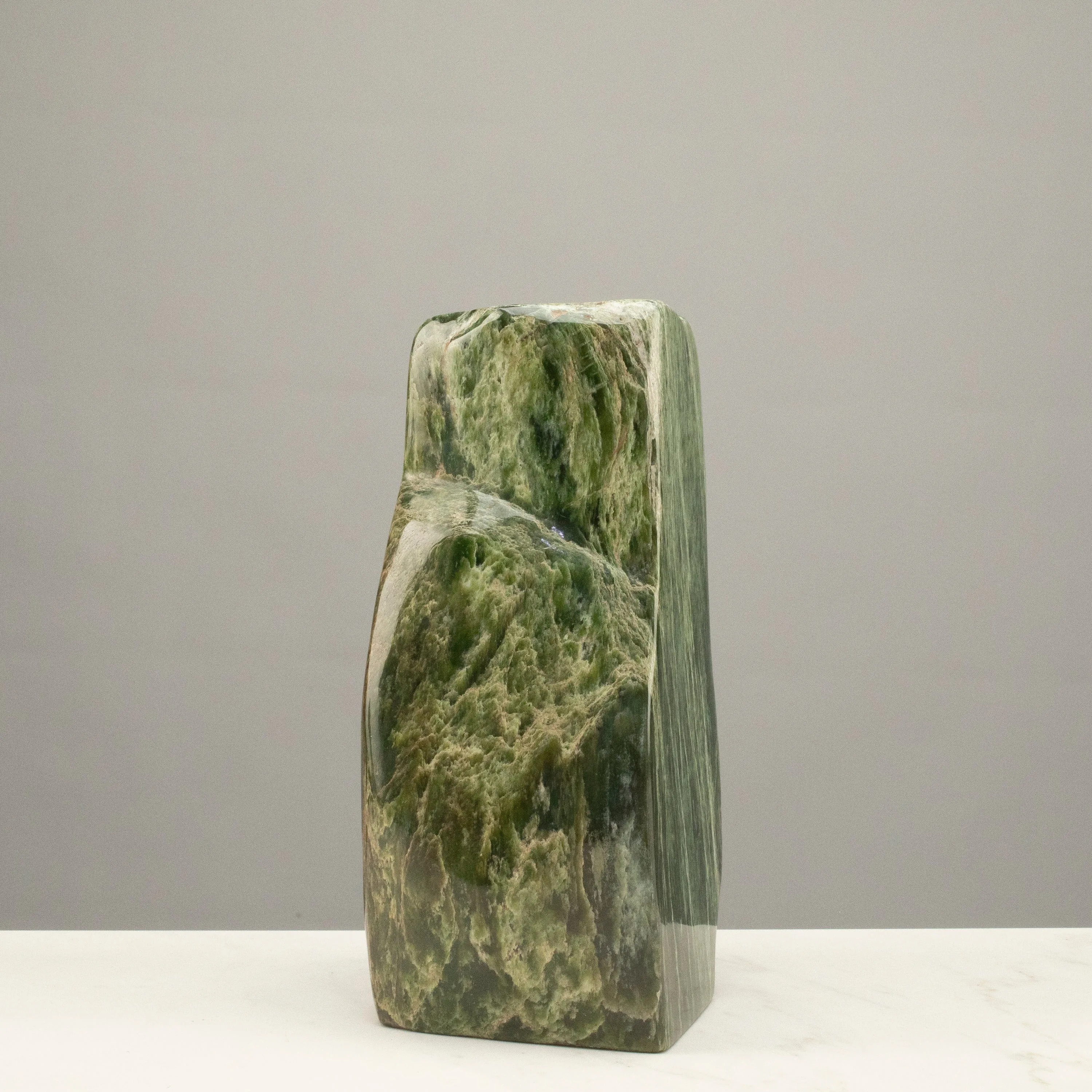 Freeform Nephrite Jade Tower from Afghanistan - 9 / 9 lbs