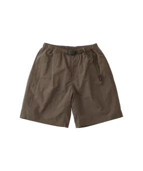 Gramicci NYLON LOOSE SHORT DARK BROWN