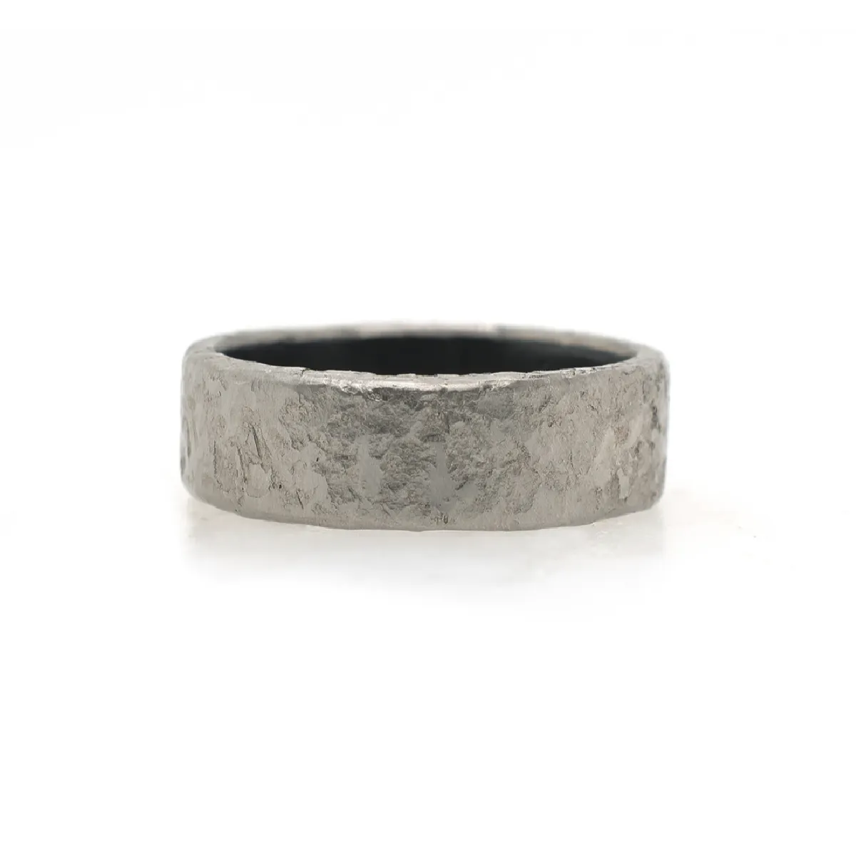 Hammered Band, Platinum Wrap