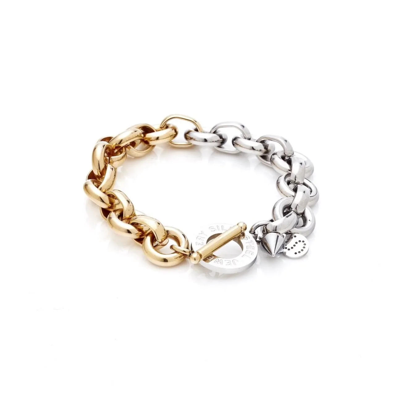 Heirloom Two-Tone / Bracelet / Gold   Silver