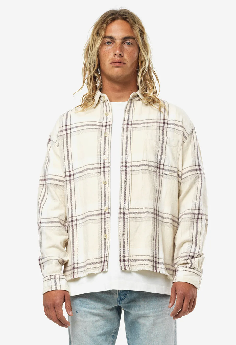 Hemi Oversized Shirt / Gobi Check