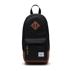 Herschel Supply Co. Heritage Shoulder Bag - Black/Tan