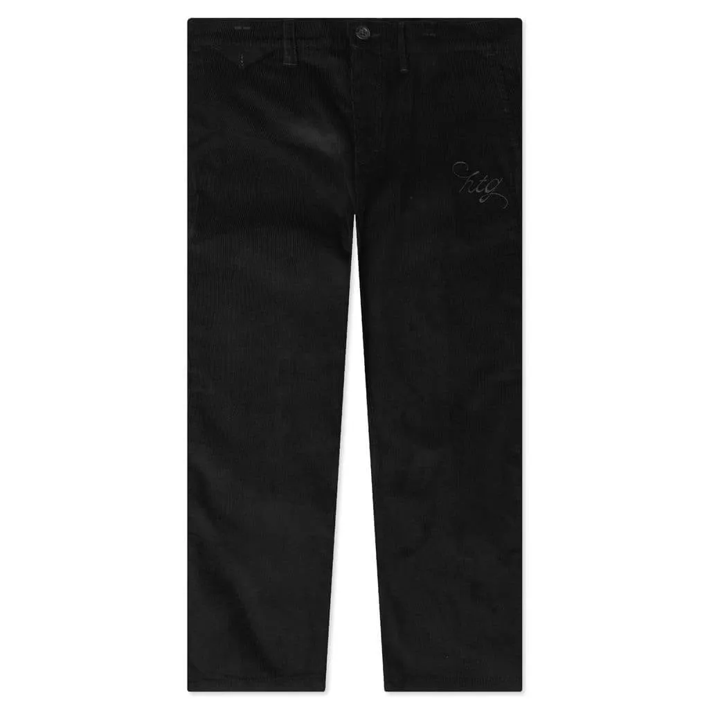 Holiday HTG Crease Pant - Black