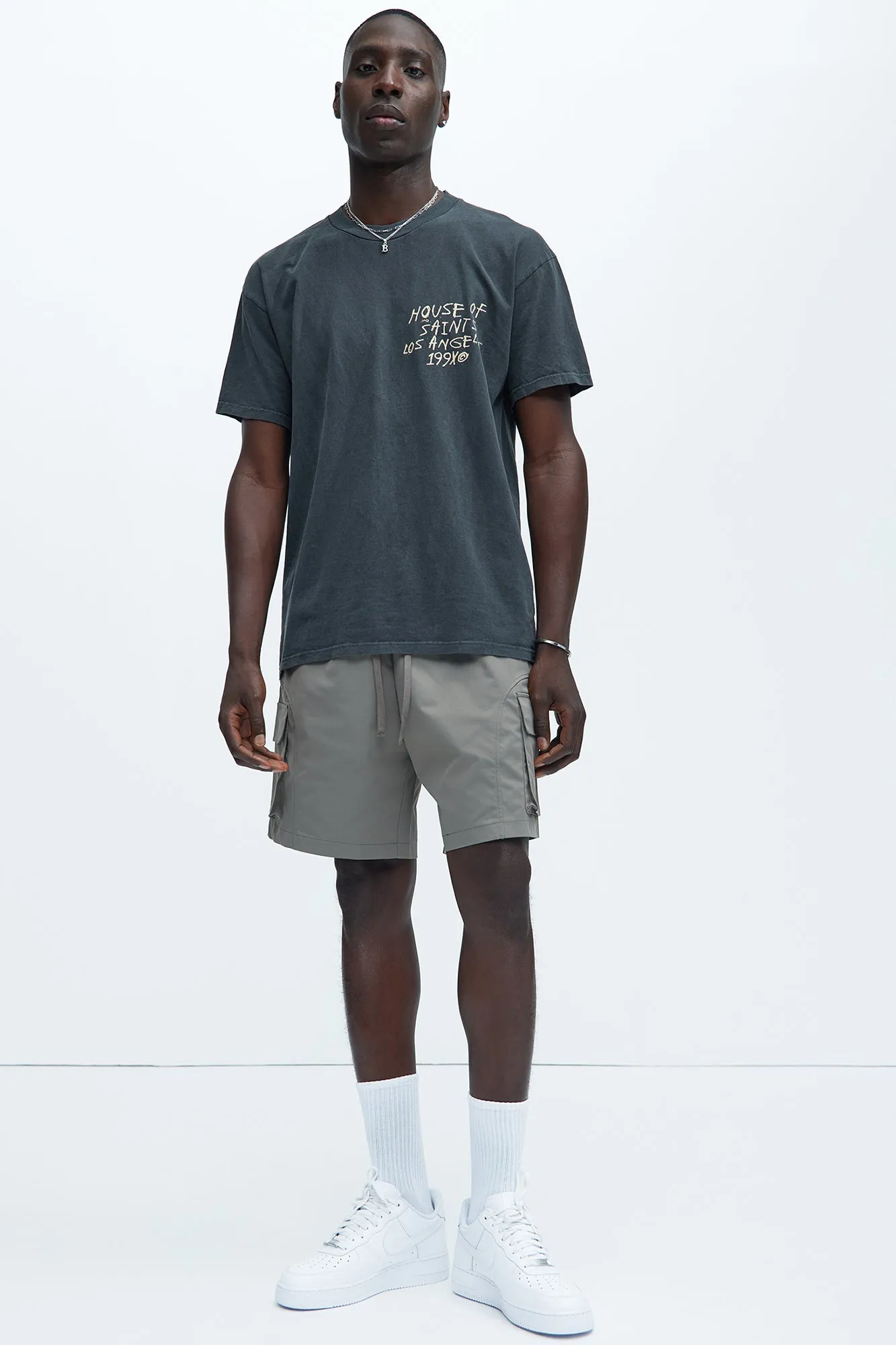 House Of Saints LA Short Sleeve Tee - Black