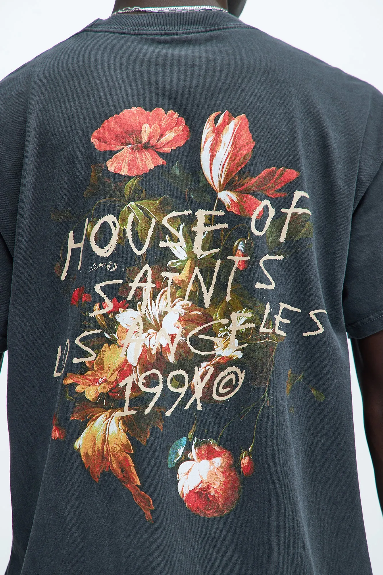 House Of Saints LA Short Sleeve Tee - Black