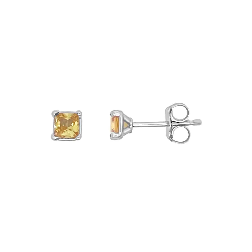 Irisa by Martin Binder Yellow Sapphire Stud Earrings