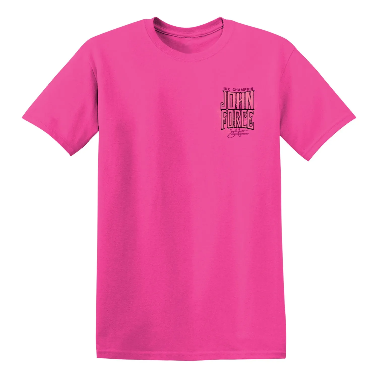 John Force Tonal Pink T-Shirt