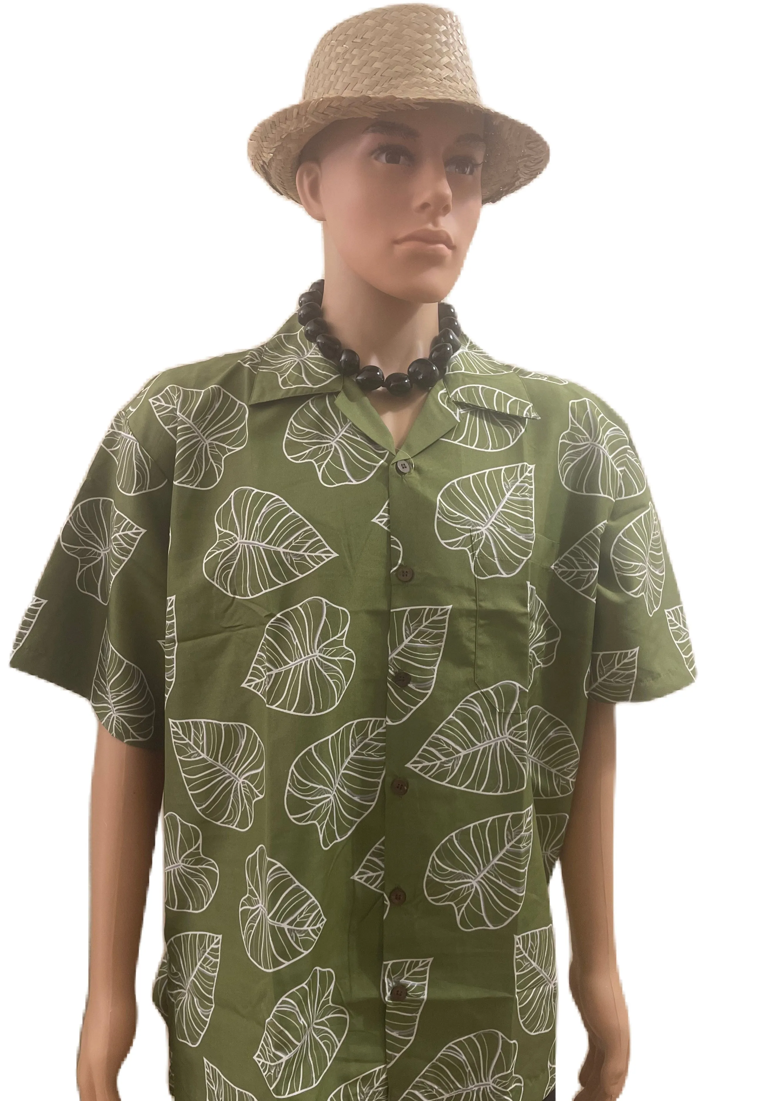 Kalo Leaf Aloha Shirt