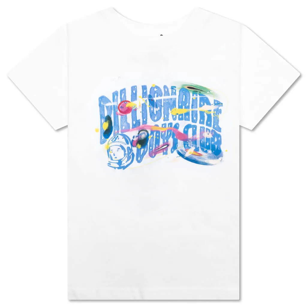 Kids BB Galaxy S/S Tee - White