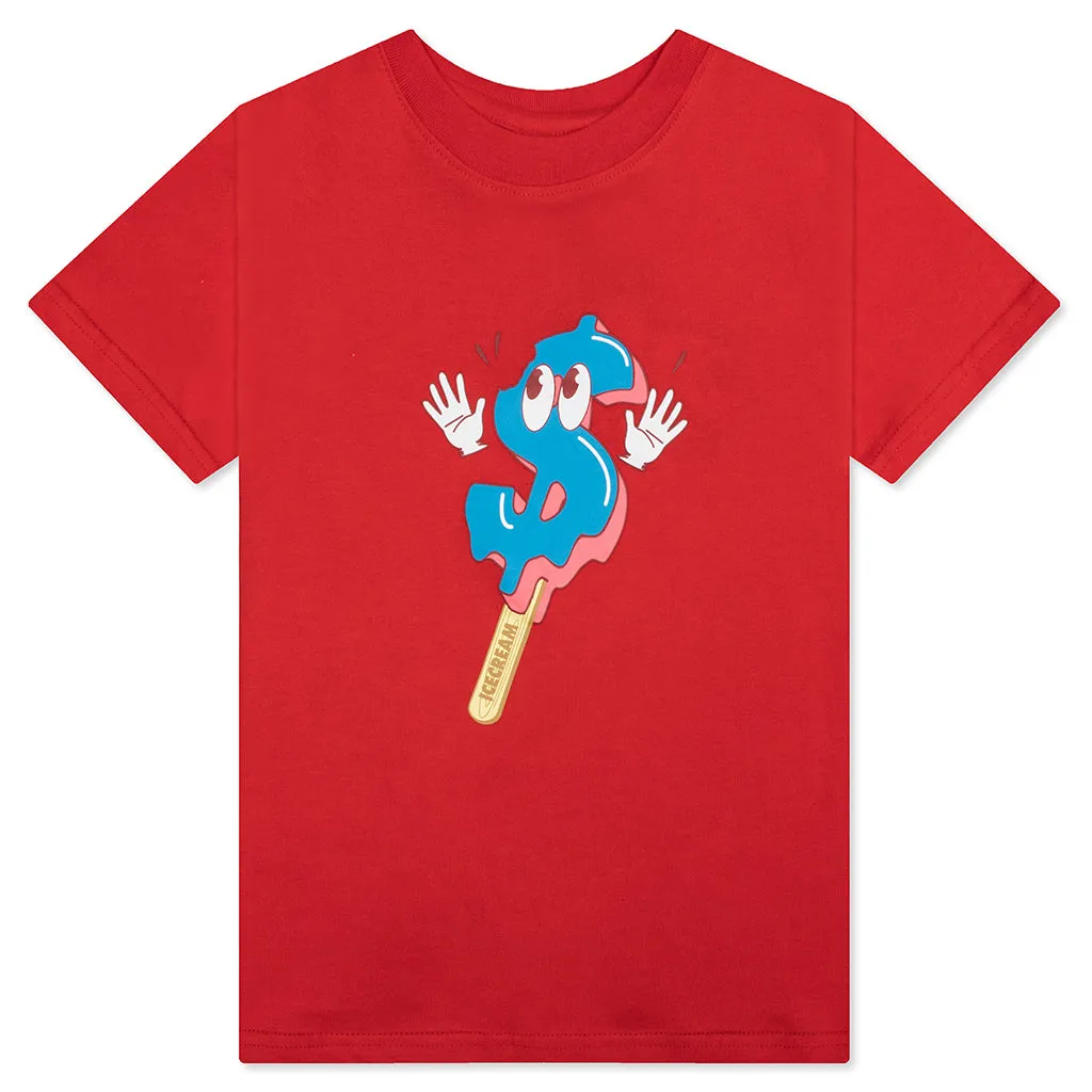 Kids Pop$icle S/S Tee - Tomato