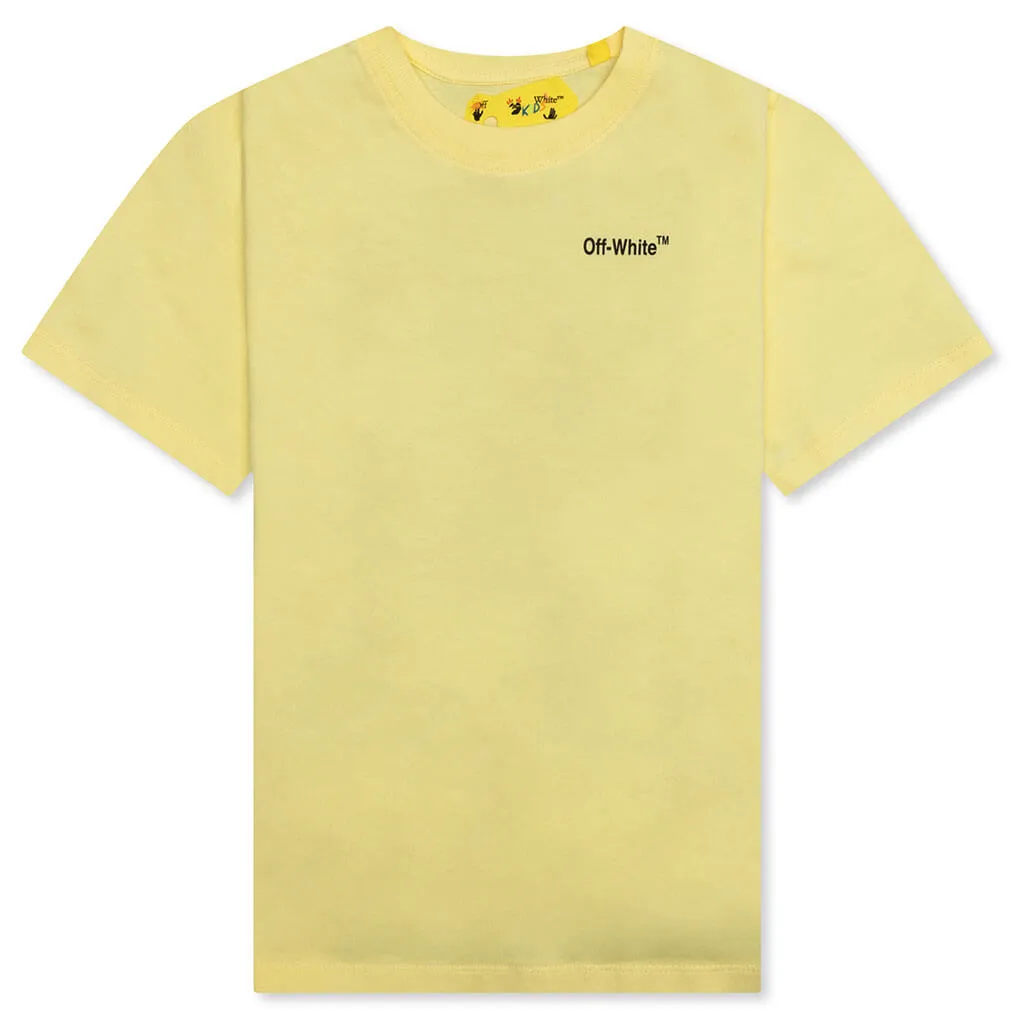 Kids Rubber Arrow S/S Tee - Yellow/Black