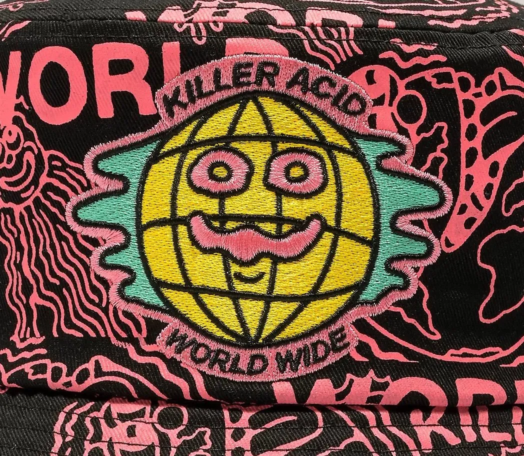 Killer Acid World Wide Bucket Hat