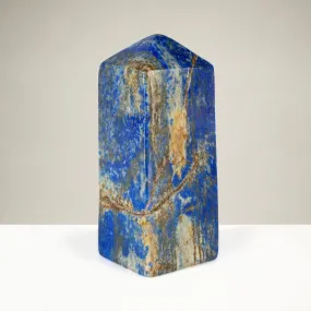 Lapis Lazuli Polished Obelisk from Afghanistan - 3.5 / 249 grams