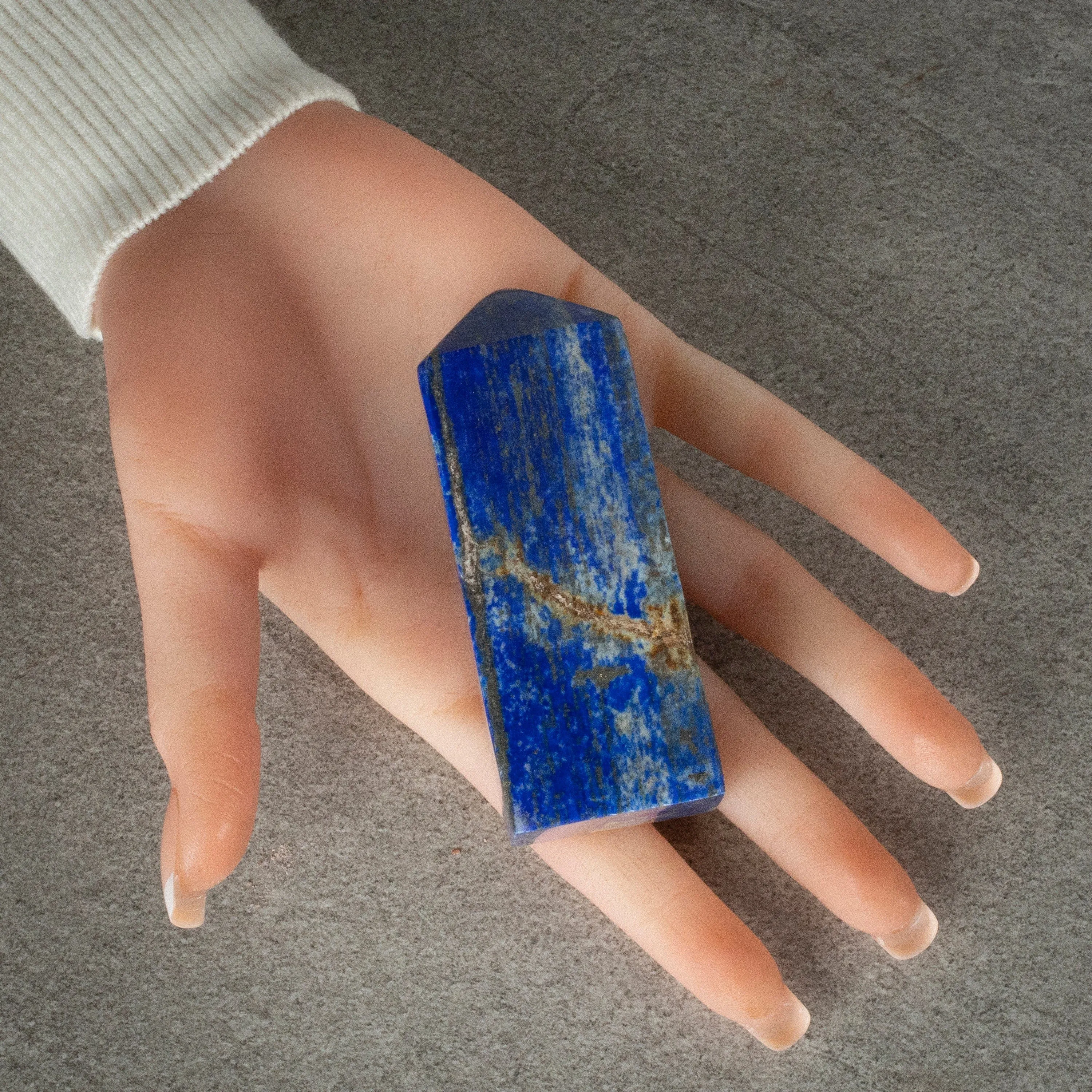 Lapis Lazuli Polished Obelisk from Afghanistan - 3.5 / 249 grams