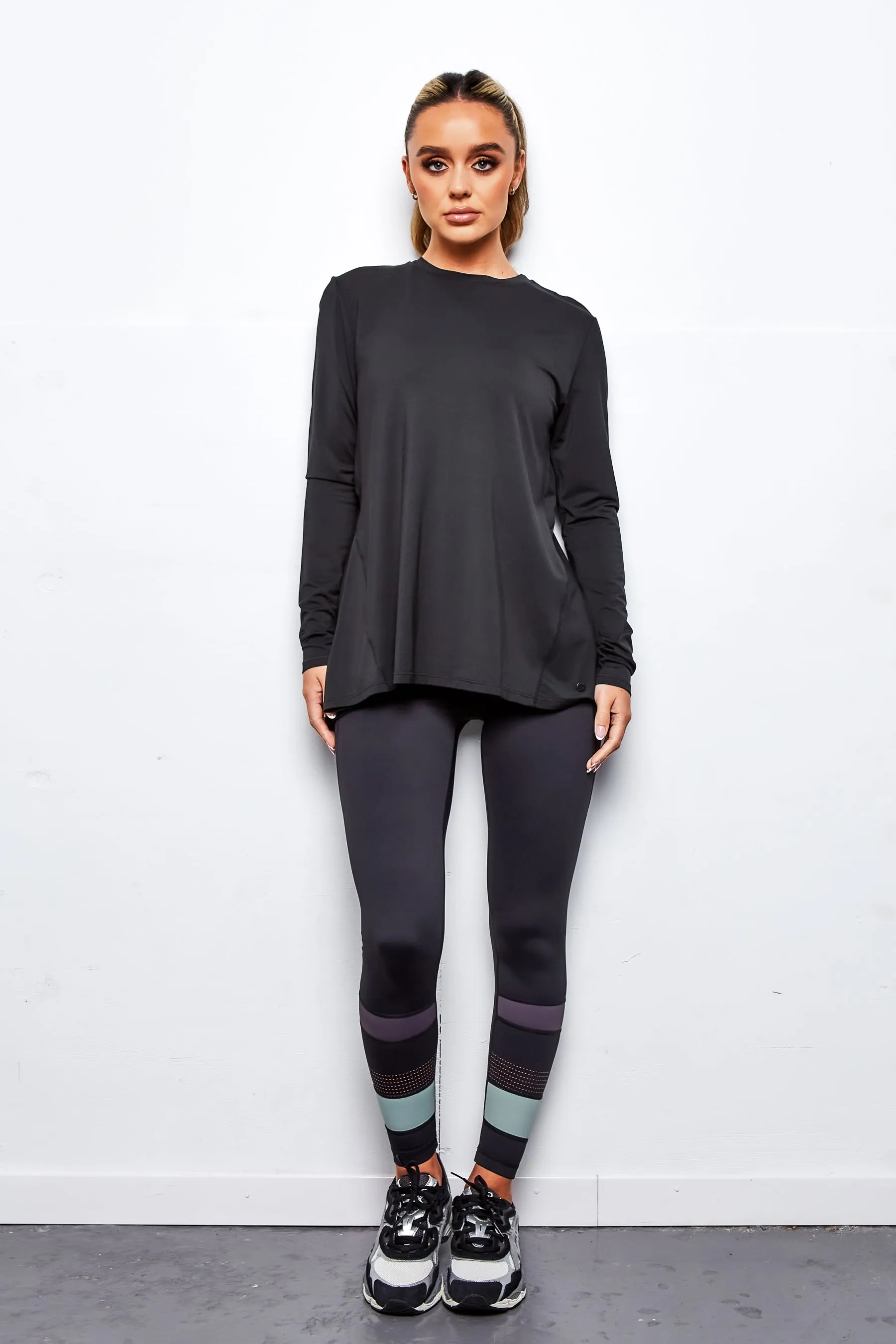 LILYBOD Kendell Long Sleeve Top - Black