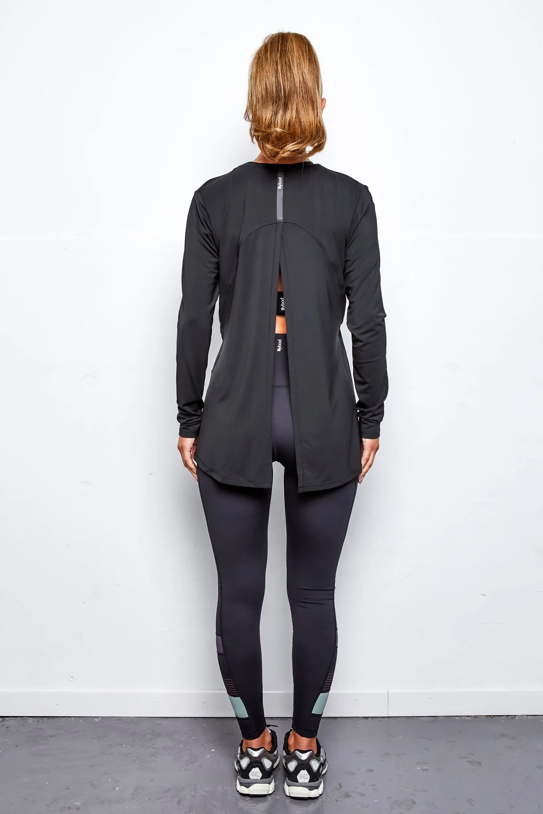 LILYBOD Kendell Long Sleeve Top - Black