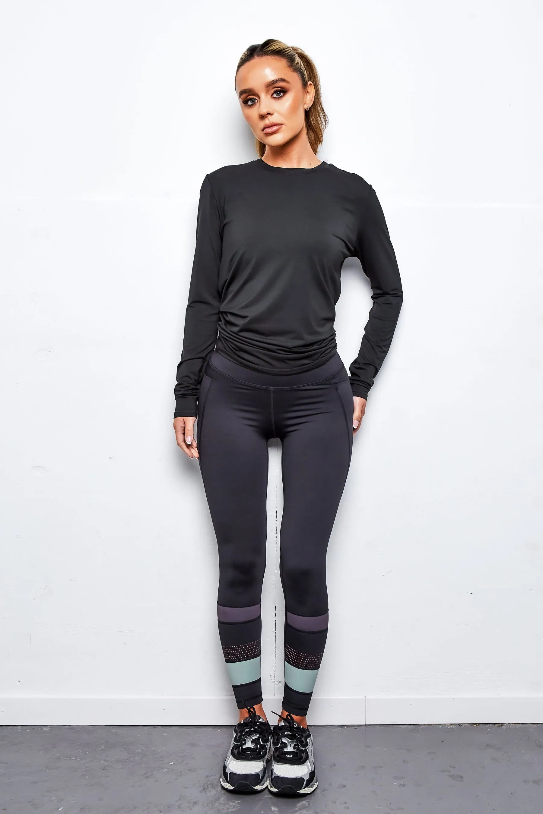 LILYBOD Kendell Long Sleeve Top - Black