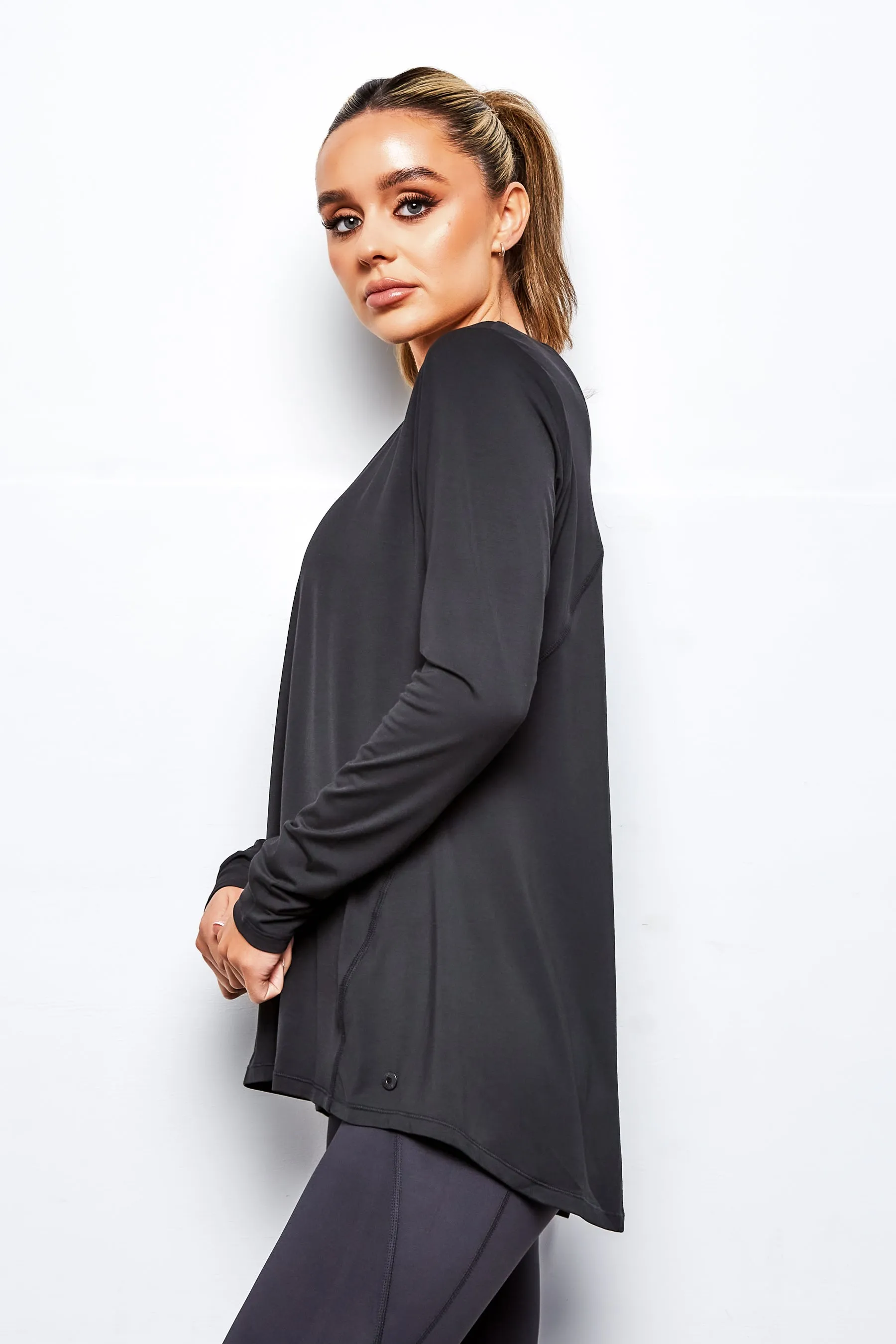 LILYBOD Kendell Long Sleeve Top - Black