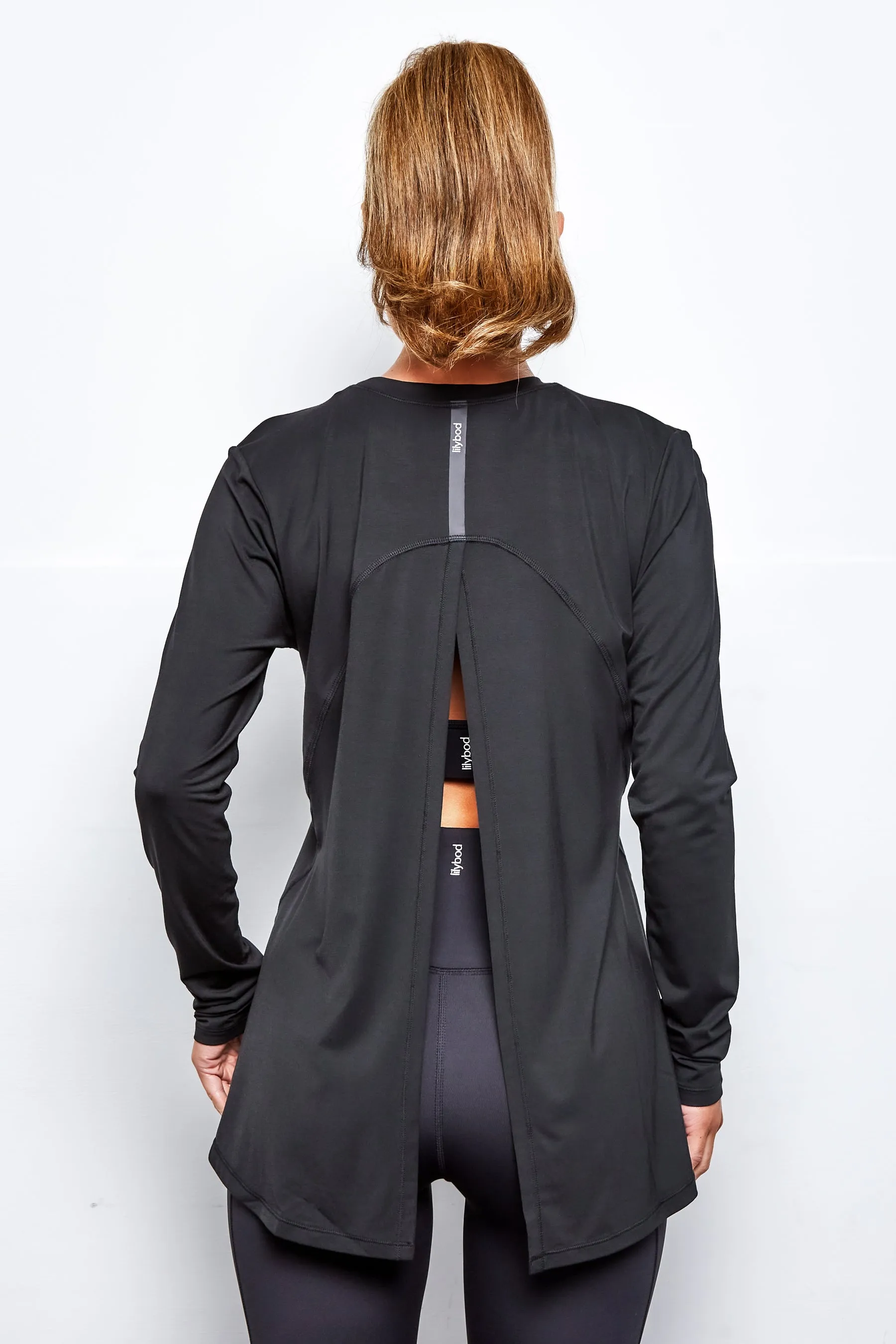 LILYBOD Kendell Long Sleeve Top - Black