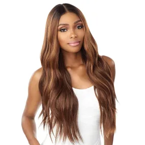 LOOSE BEACH WAVE 28 | Sensationnel Butta Lace Human Hair Blend HD Lace Front Wig