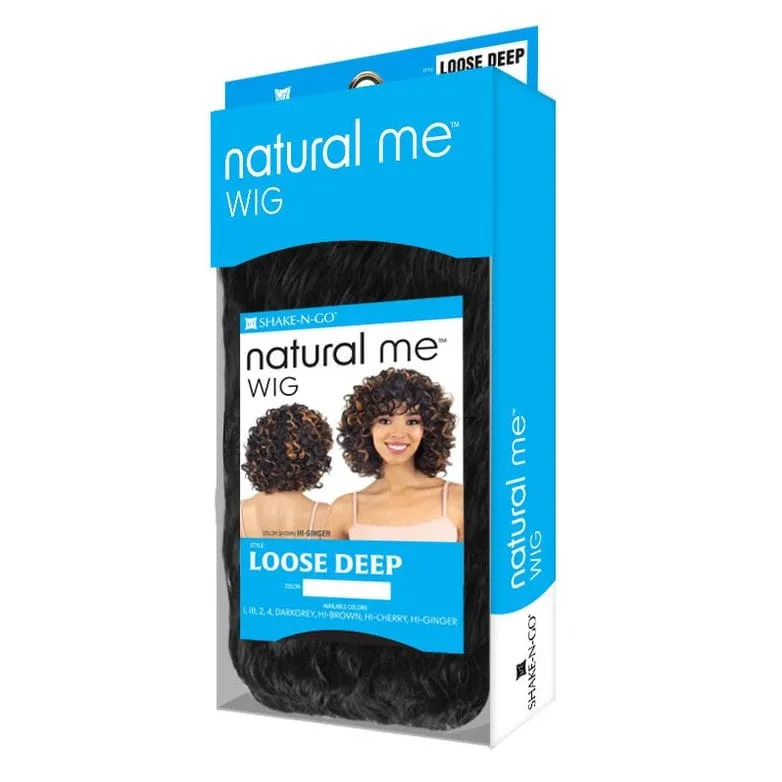 LOOSE DEEP | Shake N Go Natural Me Synthetic Wig